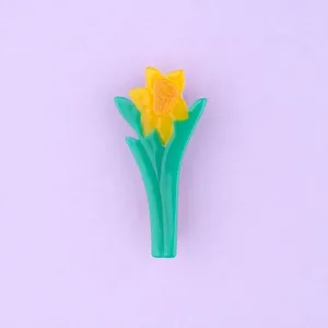 Daffodils hair clip