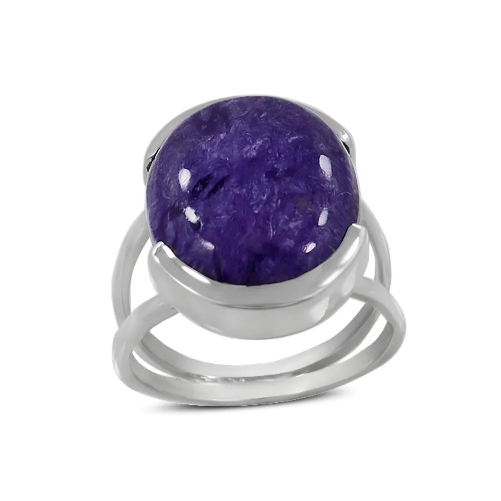 Mustard Jasper  Silver Ring
