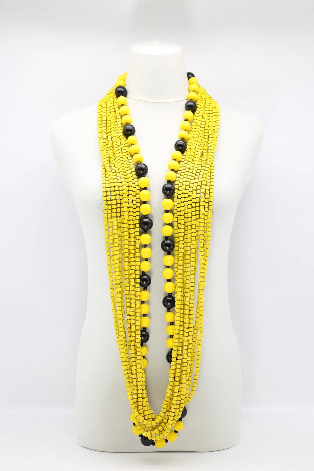 Next Pashmina & Round Beads Necklaces Set